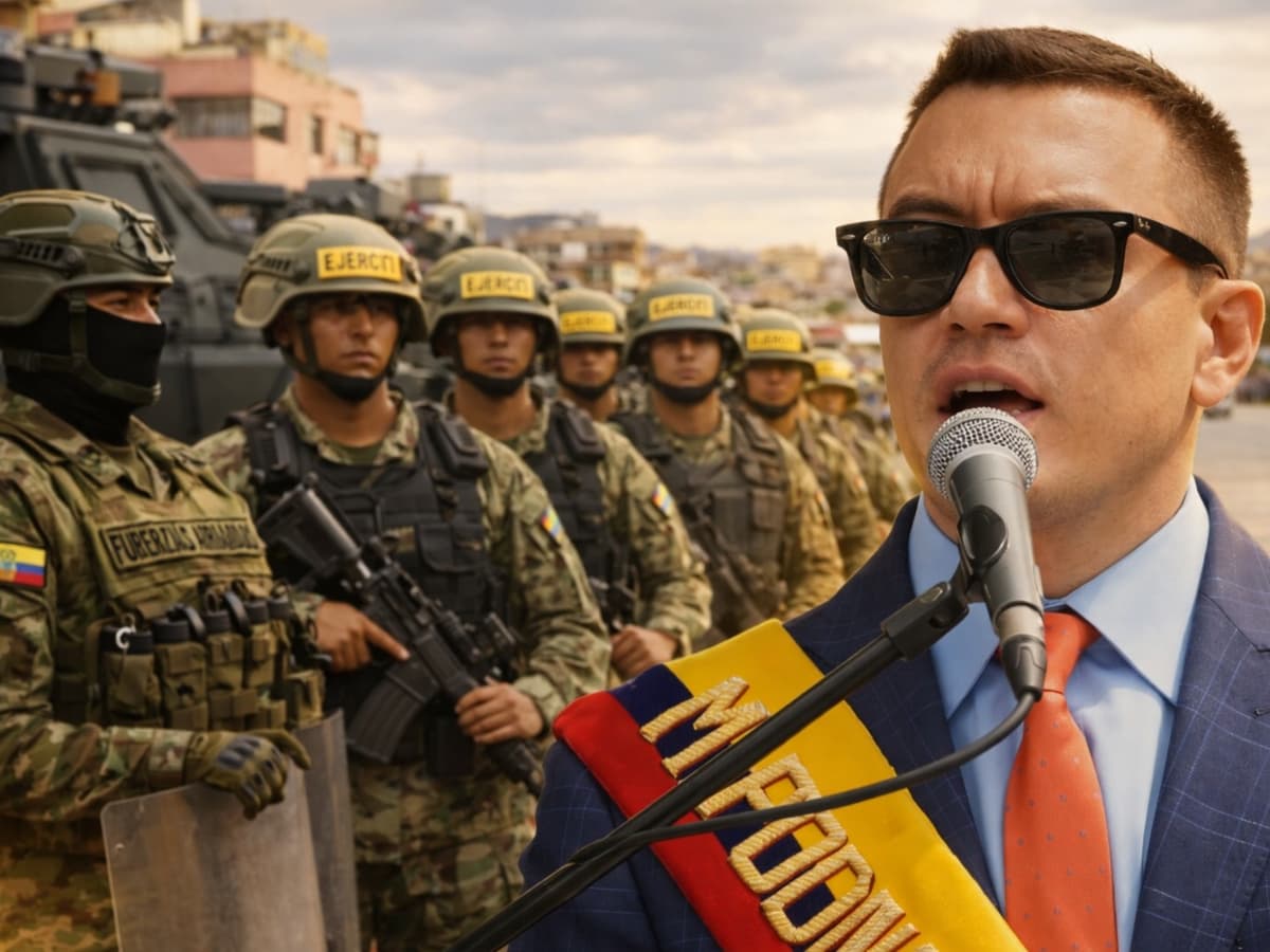 Daniel Noboa decreta nuevo estado de excepción por violencia en Ecuador