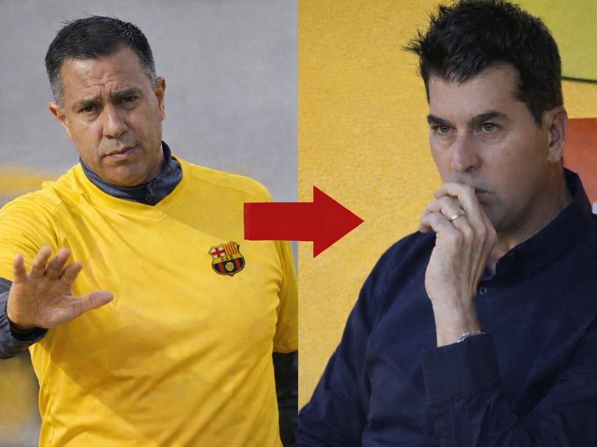Fuera Rescalvo como técnico de Barcelona, llegaría el "chamo" César Farias