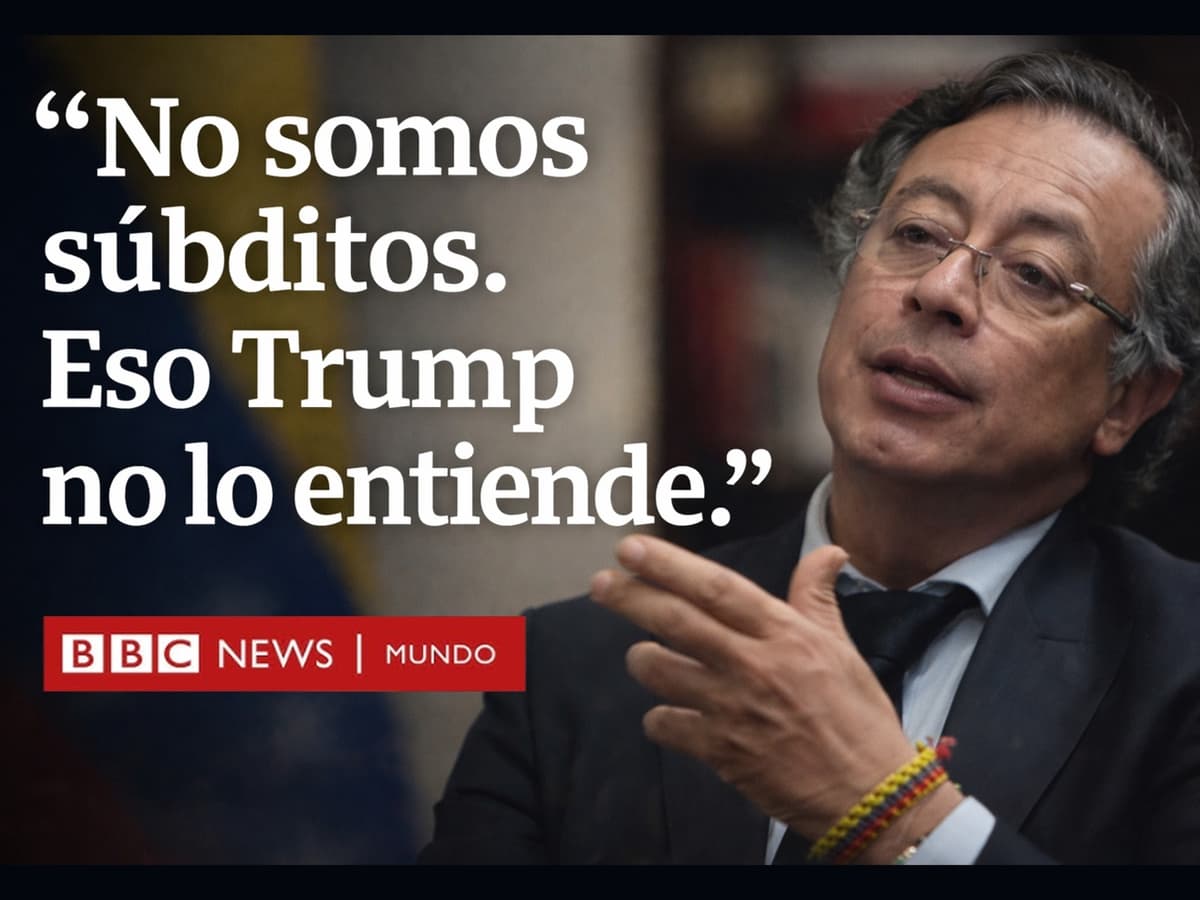 Petro advierte a la BBC sobre una “amenaza real” de acción militar de EE. UU. en Colombia